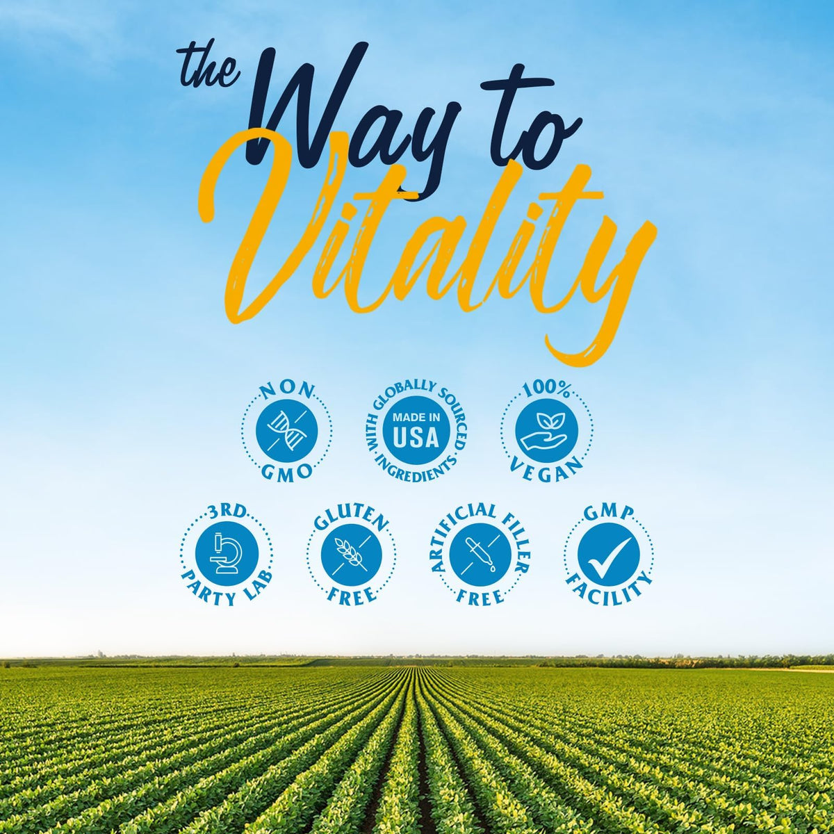 Probiotiques Vitalitown à côté d'autres compléments alimentaires