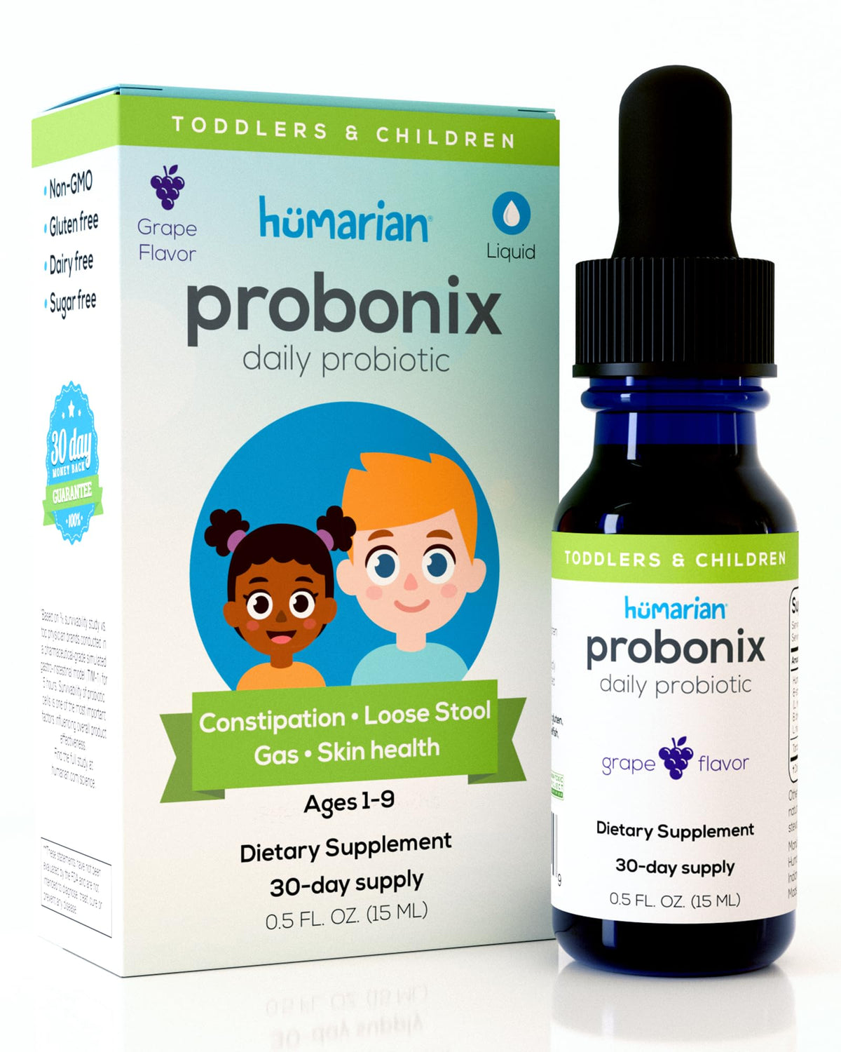 Probonix Probiotique Liquide Enfants 30 Jours Flacon Avant