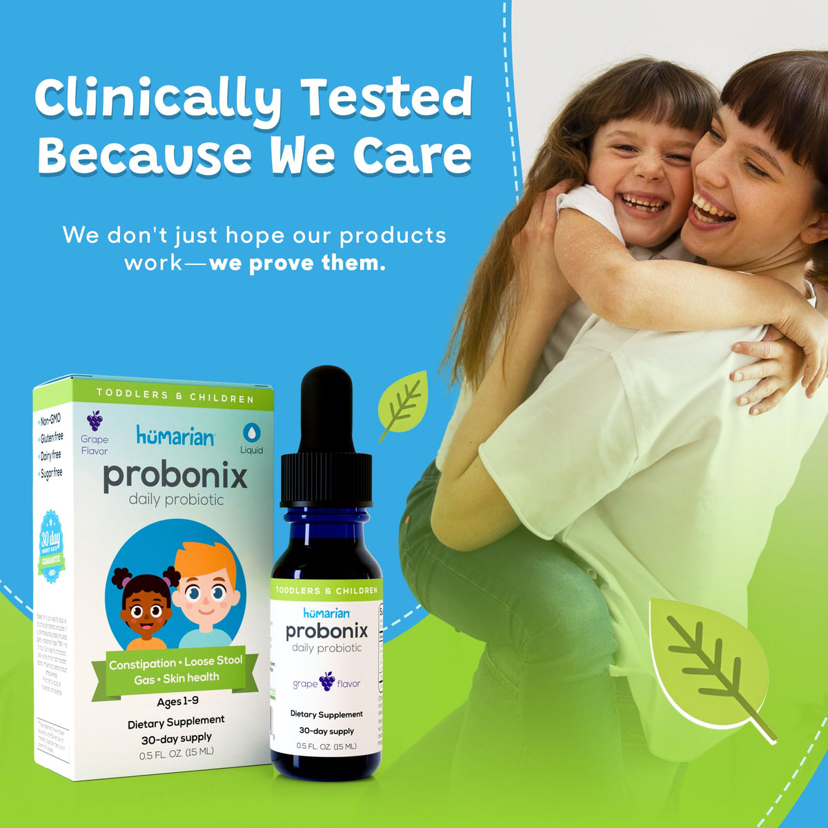 Probonix Probiotique Liquide Enfants 30 Jours Goutte Sur Langue