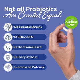 Probulin capsule probiotique vue de près