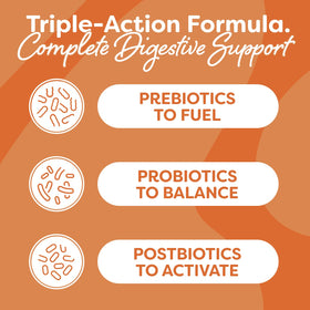 Probulin Complément Alimentaire Probiotique 90 Capsules Vegan, bouteille ouverte