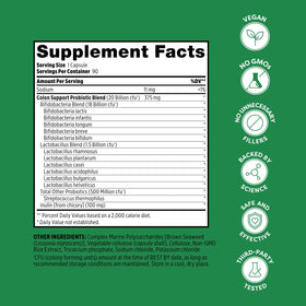 Probulin Complément Alimentaire Probiotique ouvert avec capsules