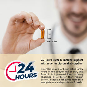 Procapsin Liposomal Ester C 1000mg capsules côté