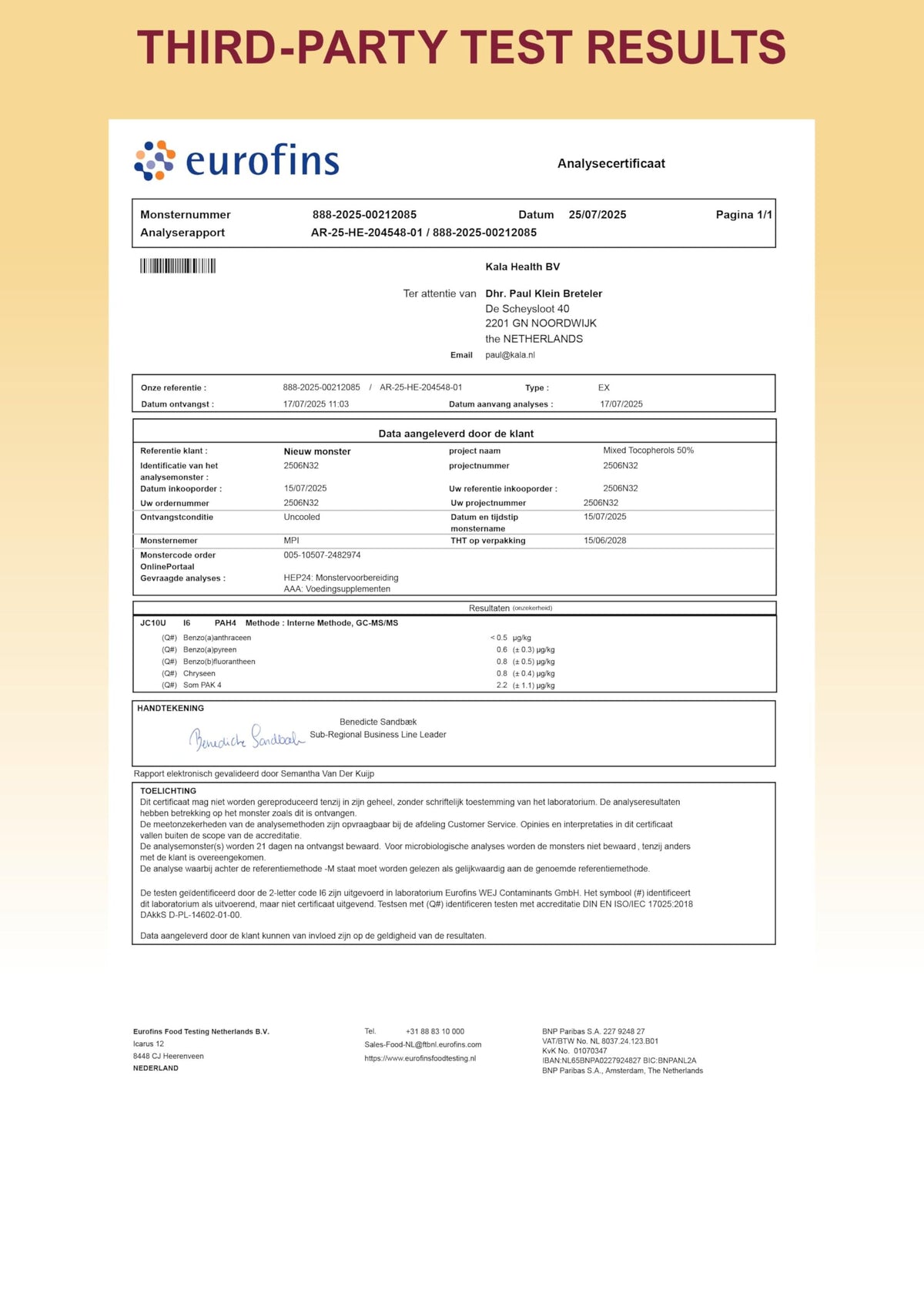 Procapsin Vitamine E 180g sur fond naturel