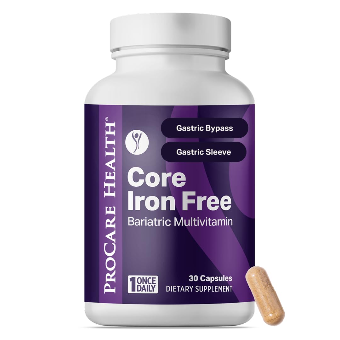 ProCare Health Multivitamine Bariatrie Sans Fer 30 Capsules, vue avant