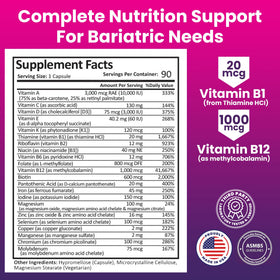 ProCare Health Multivitamine Bariatrique capsule ouverte