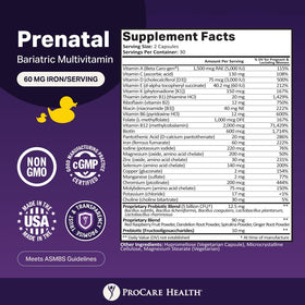 ProCare Health Multivitamine Prénatale Bariatrie emballage