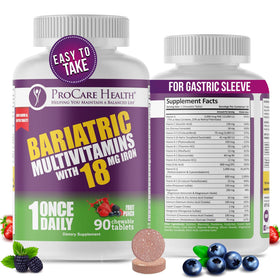ProCare Health Multivitamines Bariatriques 90 comprimés à mâcher, packaging avant