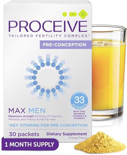 Proceive complément fertilité homme sachets orange vue de face