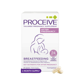 Proceive Compléments Alimentaires Postnatals 60 Capsules vue de face
