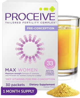 Proceive Max Complément Fertilité Femme sachets orange