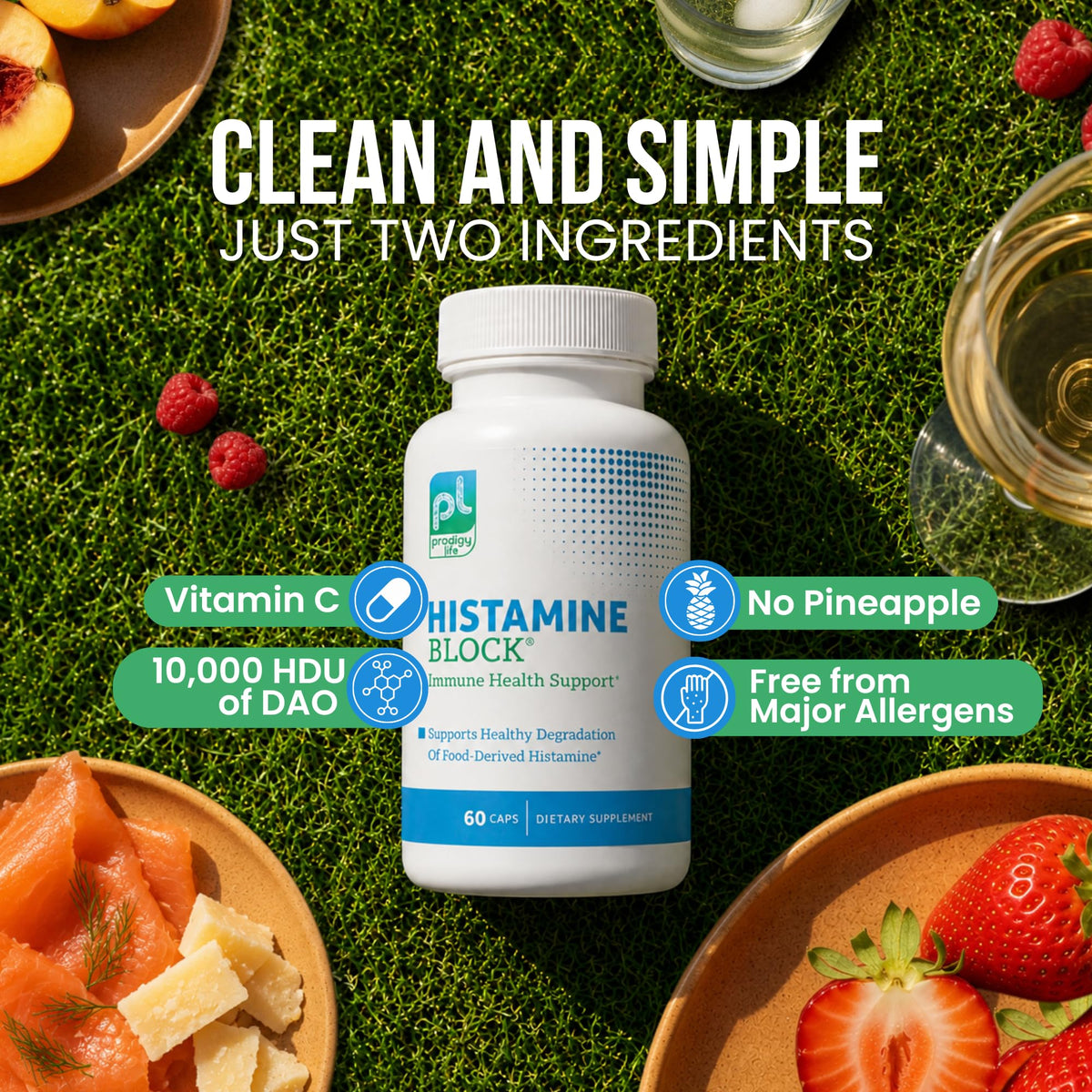 Prodigy Life DAO Enzyme 10 000 HDU étiquette produit