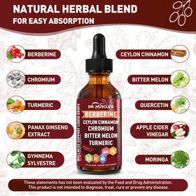 Produits naturels en arrière-plan avec le complément de berbérine