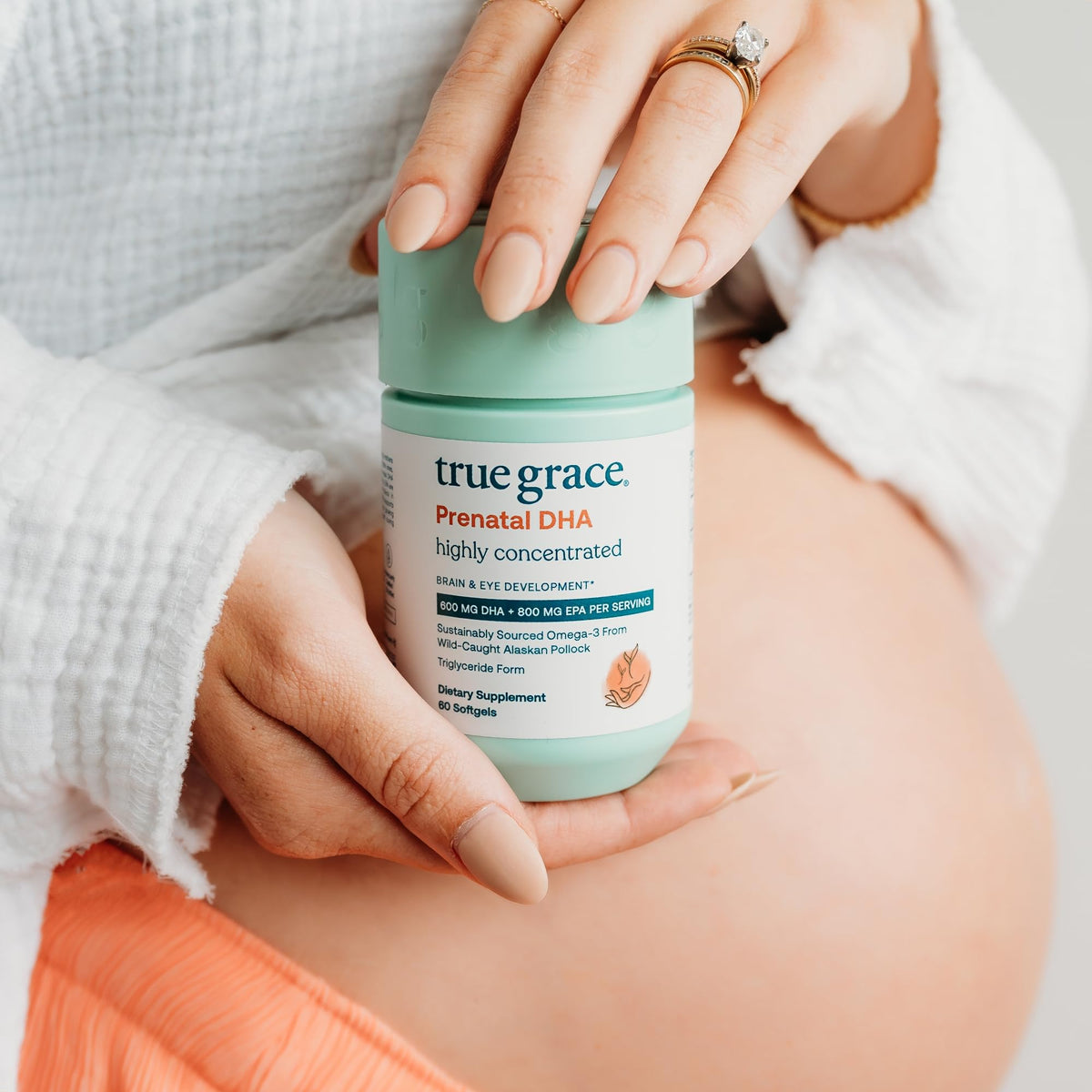 Produits True Grace en emballage recyclé