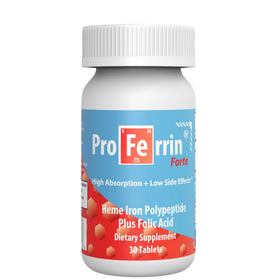 Proferrin Forte boîte de 30 comprimés vue de face