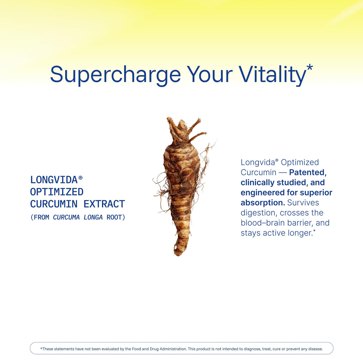 ProHealth Curcuma Longvida 1000 mg capsules en gros plan