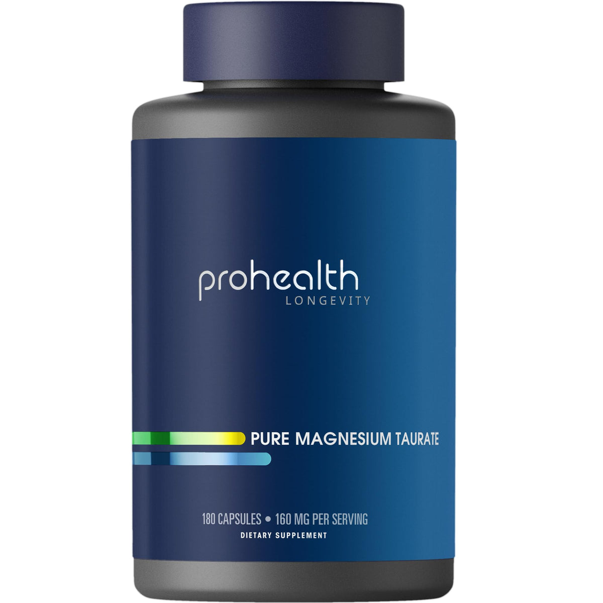 ProHealth Magnésium Taurate Pur 160mg 180 capsules vue de face