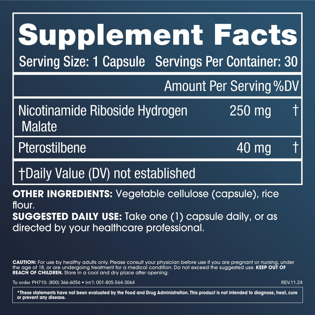 ProHealth Nicotinamide Riboside 30 capsules avec emballage