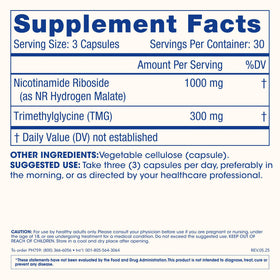 ProHealth Nicotinamide Riboside Pro 1000 capsules en gros plan
