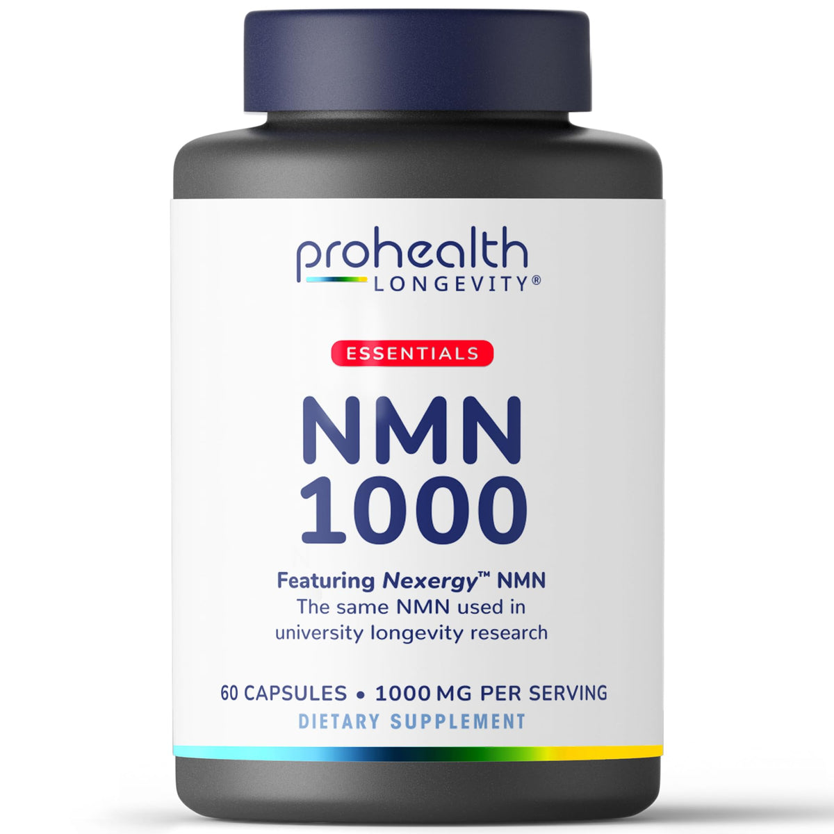 ProHealth NMN 1000mg capsules vue de face dans leur emballage
