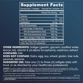 ProHealth Omega-3 1200mg EPA 900mg DHA softgels