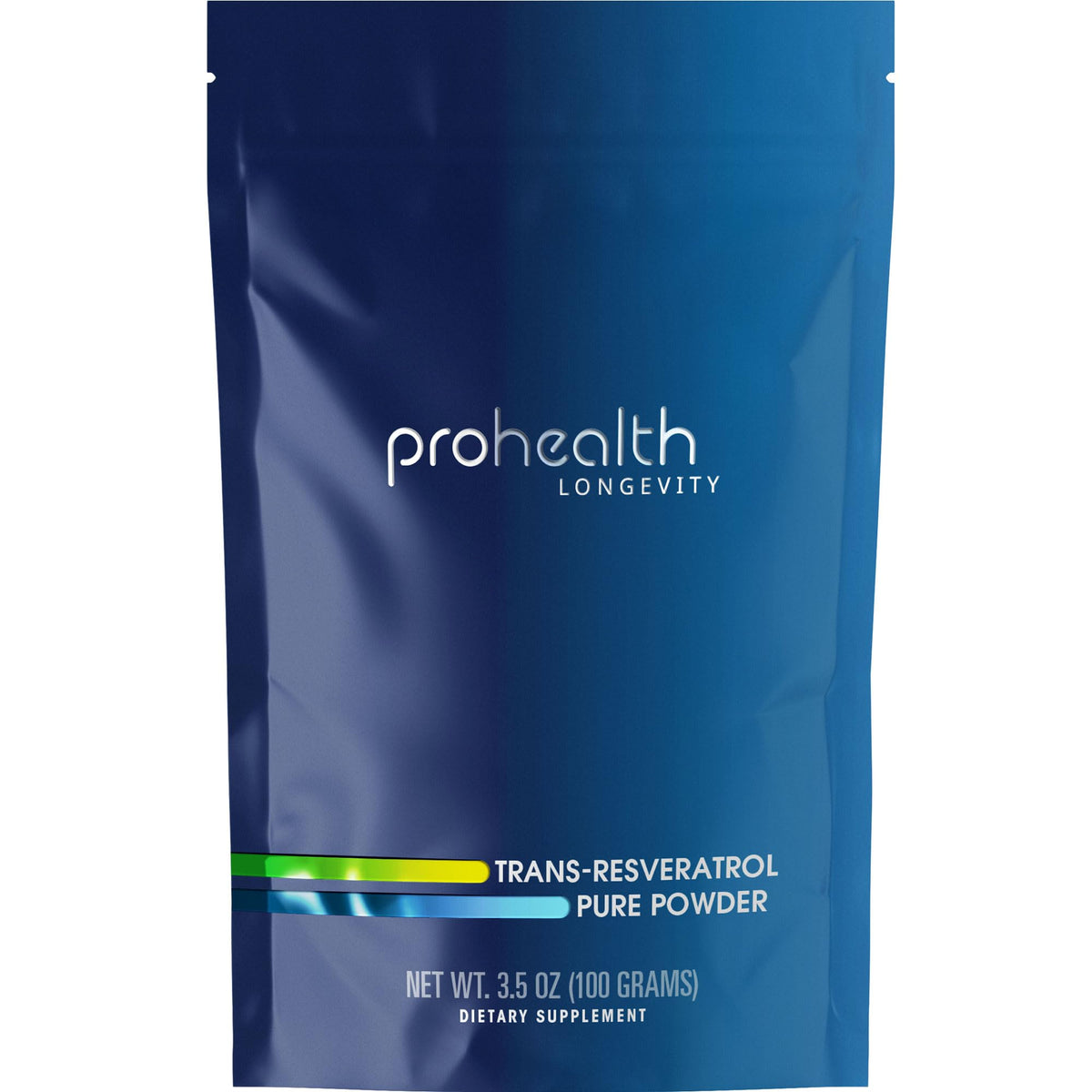 ProHealth Poudre de Trans-Resvératrol 100 g avant ouverture