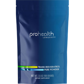 ProHealth Poudre de Trans-Resvératrol 100 g avant ouverture