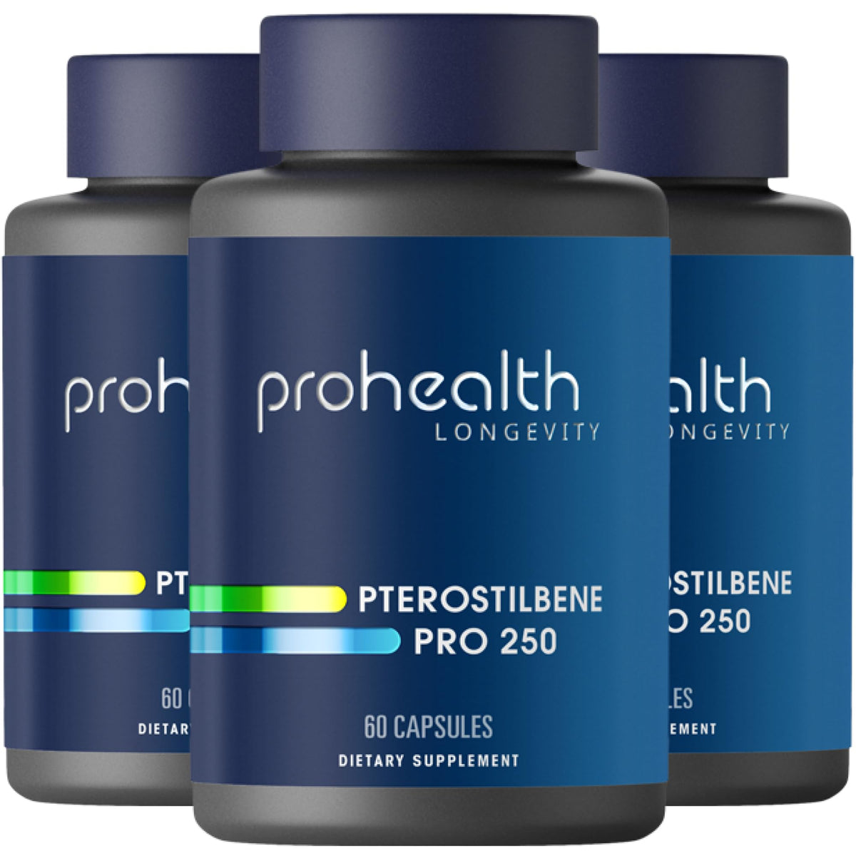 ProHealth Pterostilbène 250mg 60 Capsules face avant