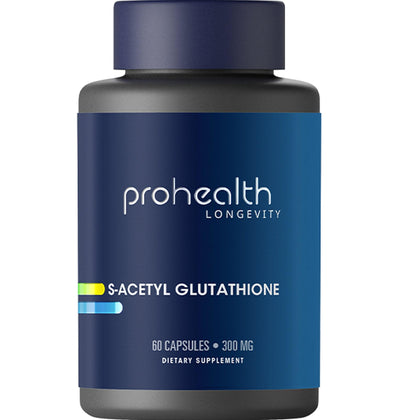 ProHealth S-Acetyl Glutathione 300 mg capsules avant vue