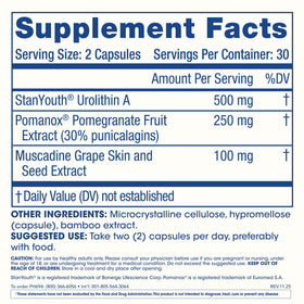 ProHealth Urolithin A 60 capsules avec fruits frais