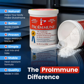 ProImmune Glutathione Supplement 200 en utilisation avec du café