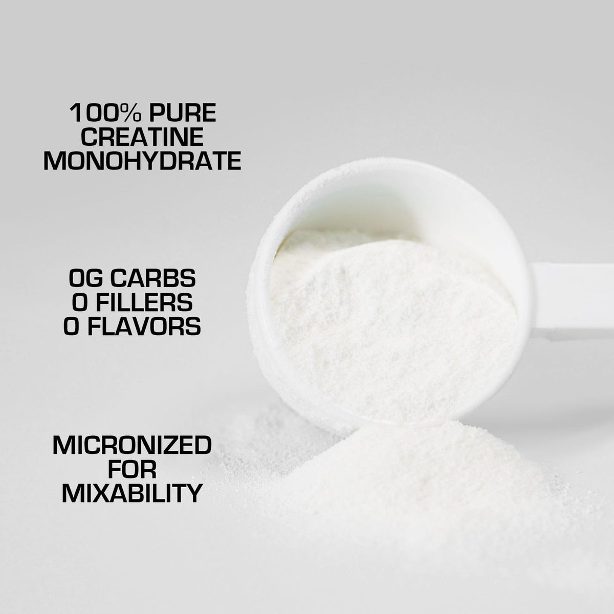 ProLab Créatine Monohydrate Poudre 1000g avec une cuillère