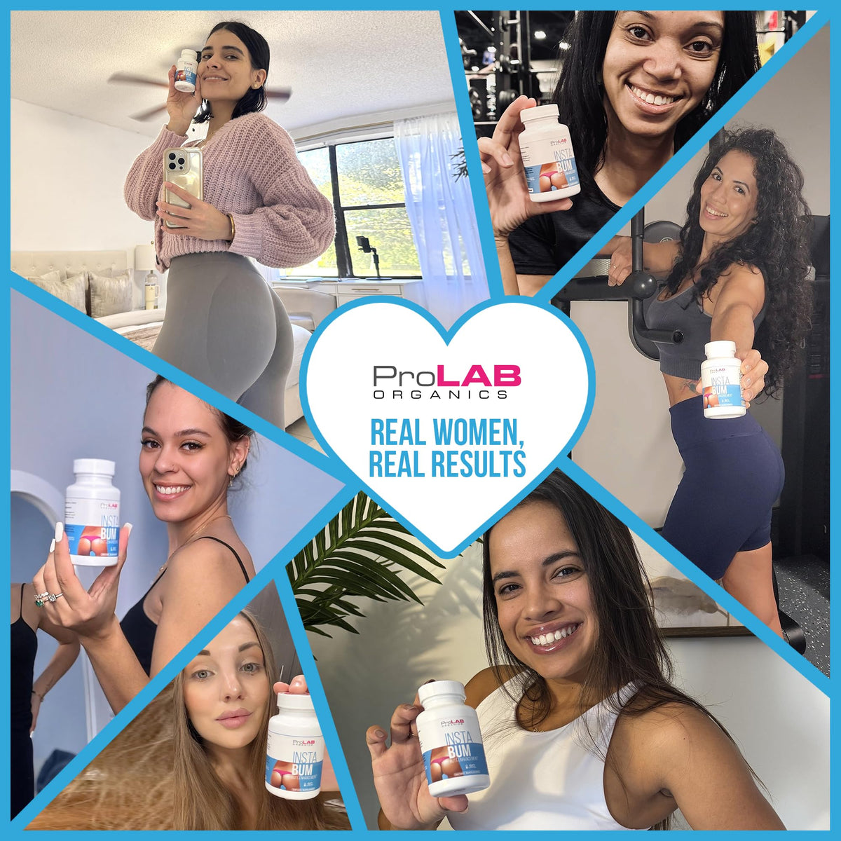 ProLab Organics InstaBum 68g présentation du produit sur une table
