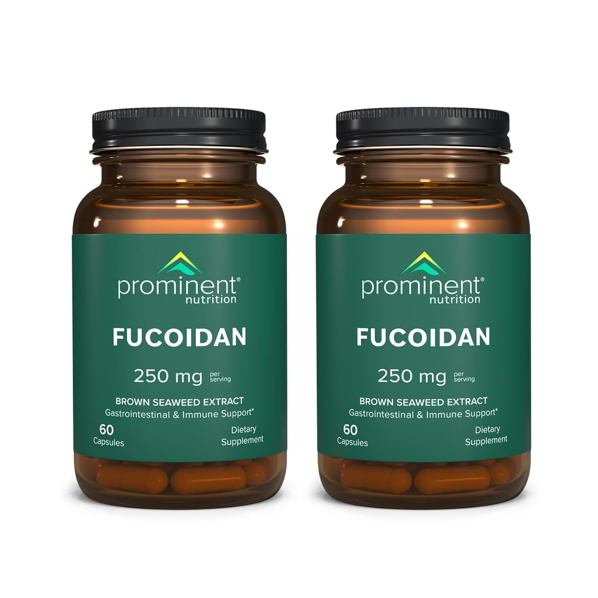 Prominent Nutrition Fucoidan 250 mg 120 capsules vue de face