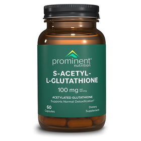 Prominent Nutrition S-Acetyl L-Glutathione 100mg 60 Capsules - vue avant