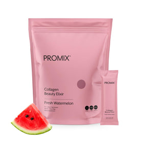ProMix Nutrition Collagen Beauty Elixir stick packs à la pastèque, vue de face