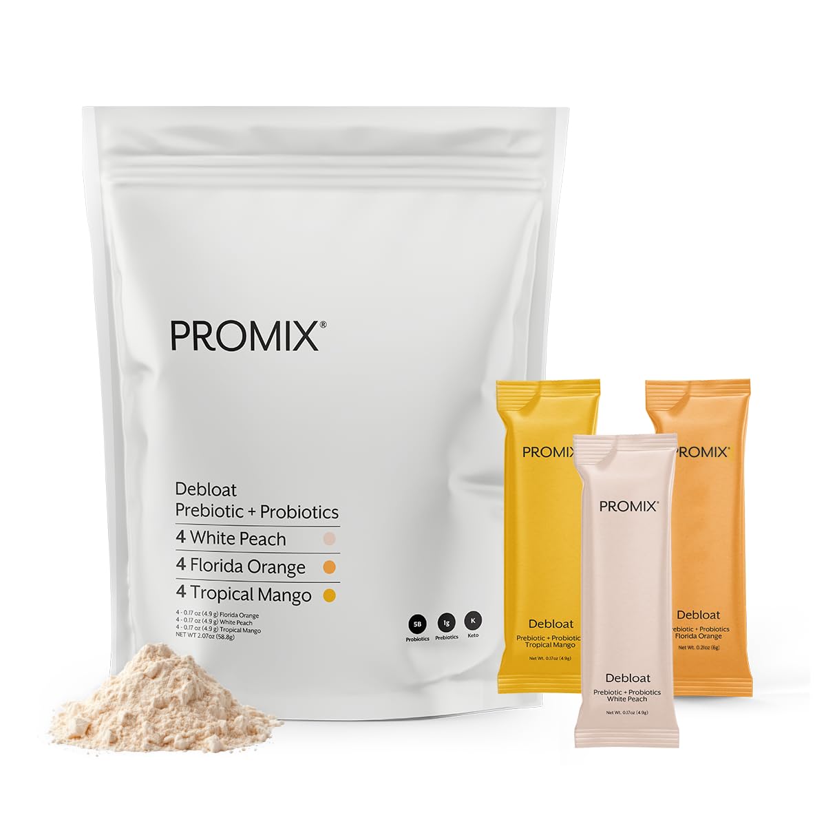 ProMix Nutrition Complément Alimentaire Prébiotiques 12 Portions vue de face