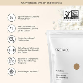 ProMix Nutrition Poudre de Créatine Monohydrate sachets 5g chacun