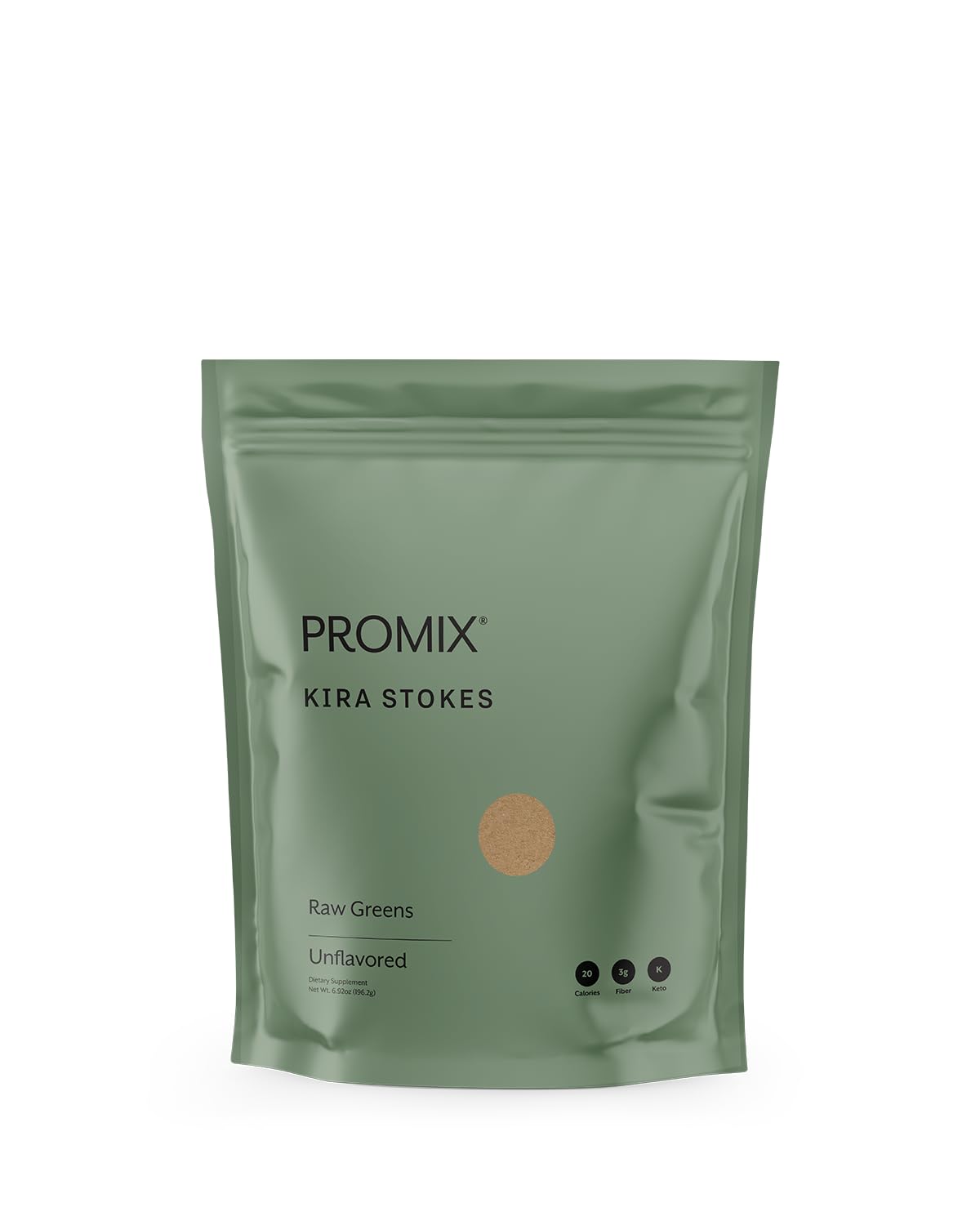 ProMix Nutrition Poudre de Superfood Verts - vue avant du paquet