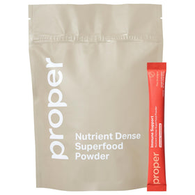 Proper complément alimentaire orange tangerine en poudre, packaging avant