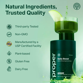 Proper Poudre de Superaliment Bio, vue de côté