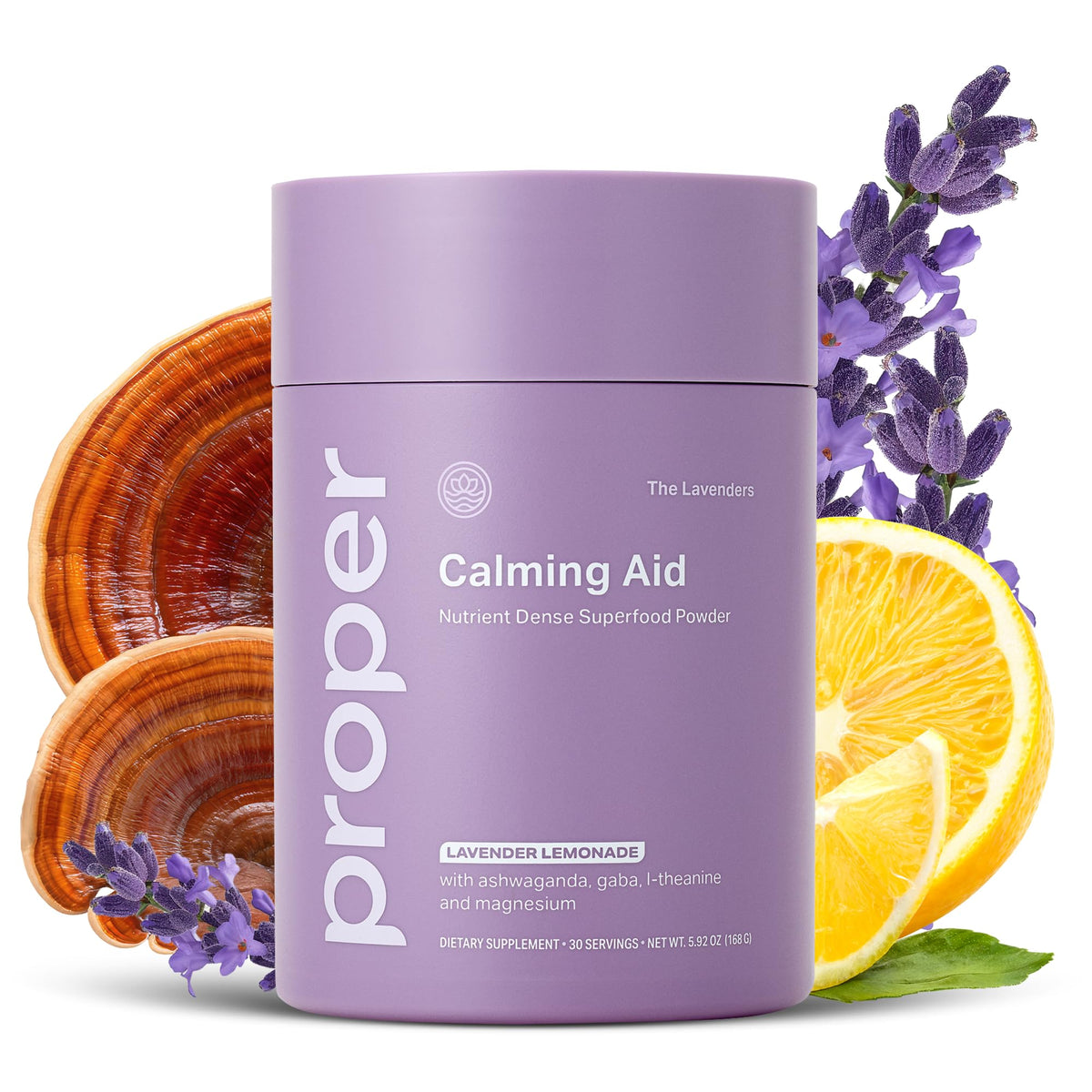 Proper The Lavenders Calming Aid 240g packaging front view