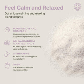 Proper The Lavenders Calming Aid ingredients list on packaging