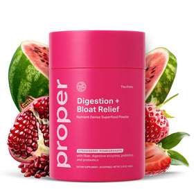 Proper The Pinks mélange probiotique saveur fraise grenade 231g vue de face