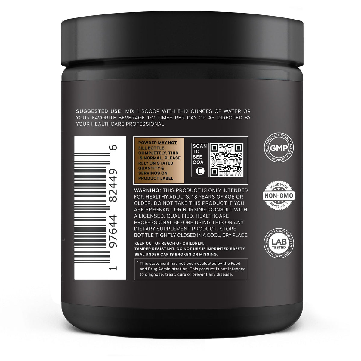 Propriétés de TERRA ELMNT Poudre de Collagène au Chocolat 540g