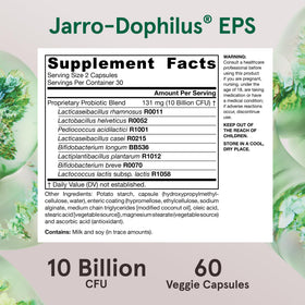 Propriétés des capsules Jarrow Formulas Jarro-Dophilus