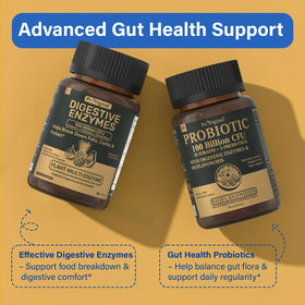 Proriginal Multi-Enzymes 120 Capsules sur une surface claire