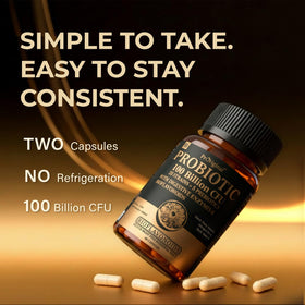 Proriginal Probiotiques 100 Milliards CFU - capsules sur fond blanc