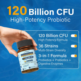 Proriginal Probiotiques 120 milliards CFU 30 capsules emballage