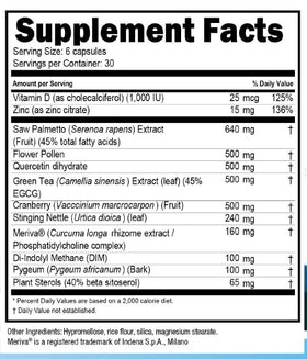 Prost-P10x Complément Alimentaire Prostate sachet ouvert